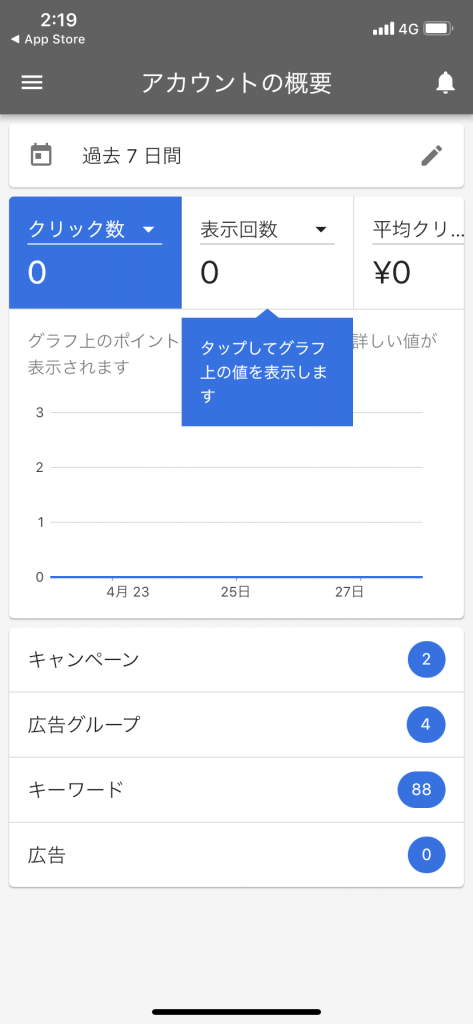 Google広告アプリ