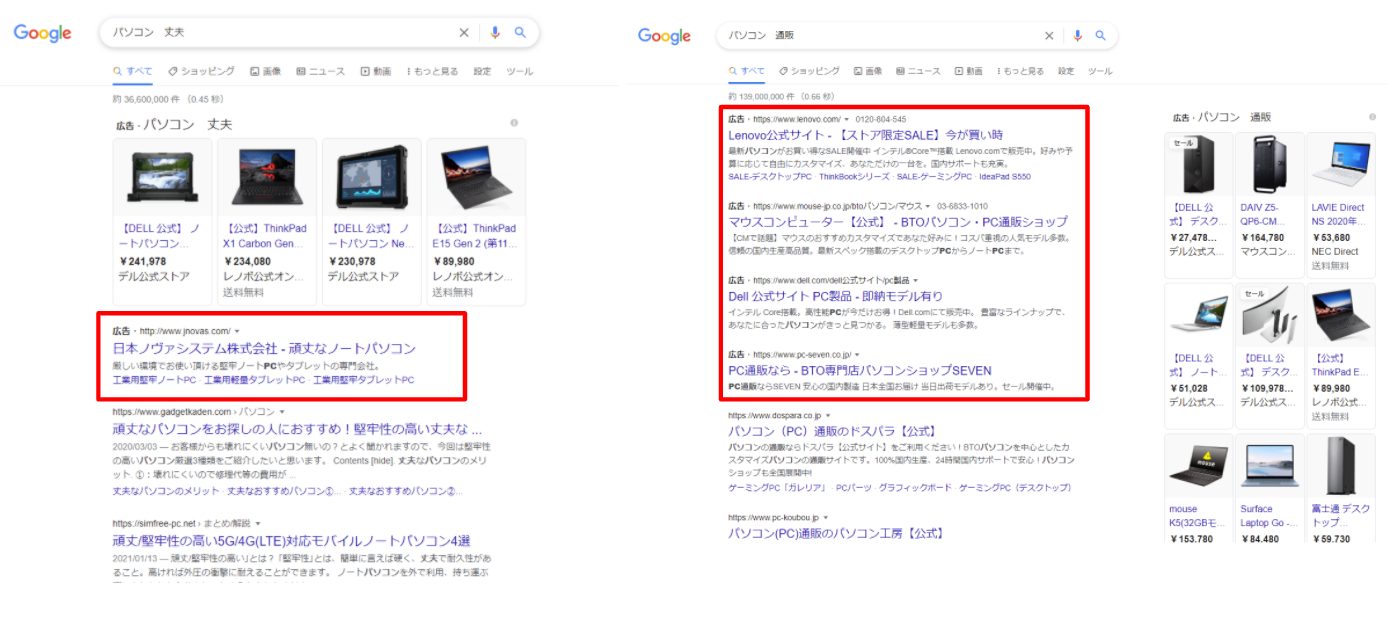 ミドルキーワードの検索結果
