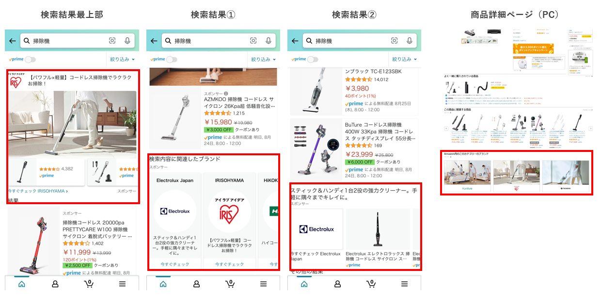 Amazonスポンサーブランド広告