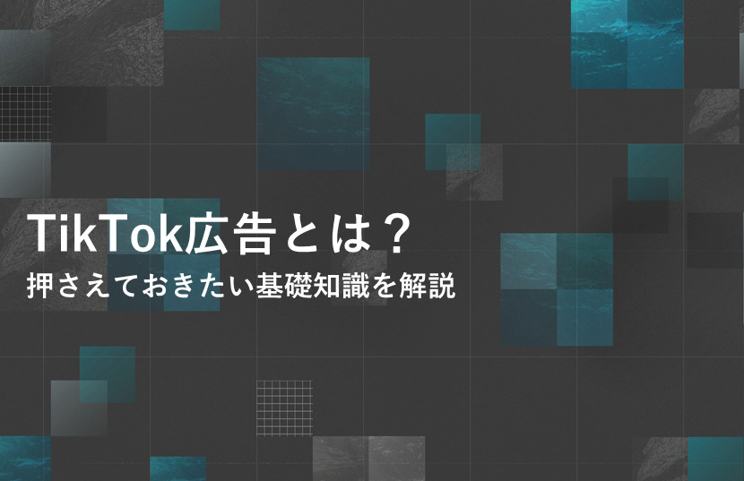 TikTok広告とは？押さえておきたい基礎知識を解説